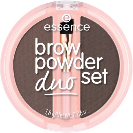 essence BROW POWDER set duo sopracciglia 03-Dark 1.8g - Altro trucco sopracciglia