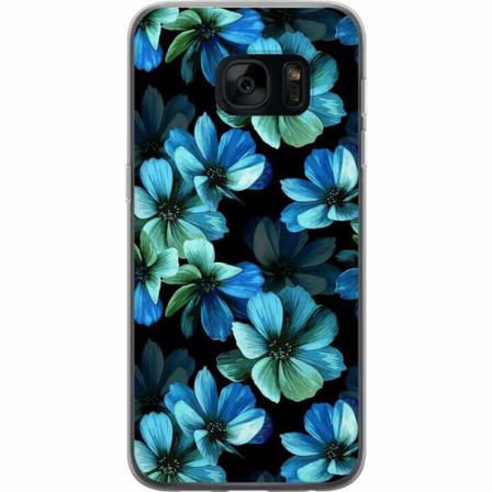 Samsung Galaxy S7 Genomskinligt Skal Midnight Garden