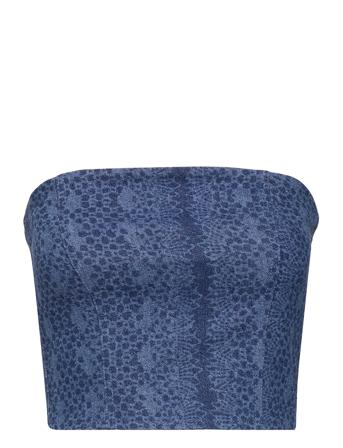 Karin Patch Top Blue Hosbjerg
