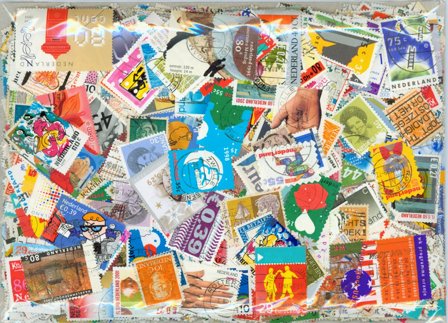 Holland - 1500 forskellige frimærker