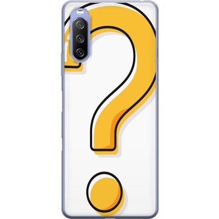 Kompatibel Mobilcover til Sony Xperia 10 III Spørgsmålstegn