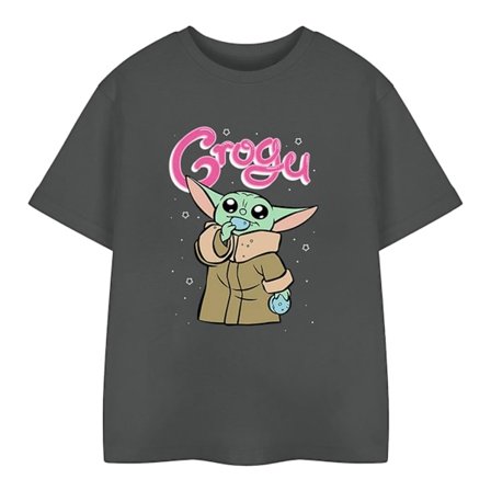 Star Wars: The Mandalorian Barn/Barn Grogu Bubble T-shirt