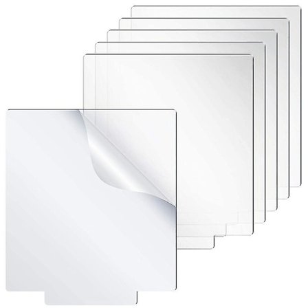 Genomskinlig gjuten akrylskiva för LED-ljusbas bords skyltar DIY-displayprojekt hantverk LED-lampor för P