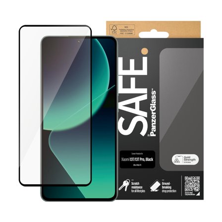 PanzerGlass SAFE by Screen Protector Xiaomi 13T and 13T Pro Ultra-Wide Fit