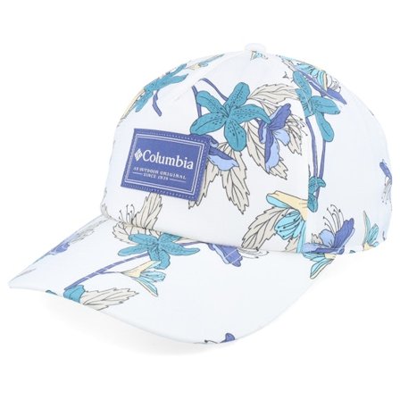 Columbia - White adjustable Lippis - Punchbowl Printed Sea Salt Tiger Adjustable @ Hatstore