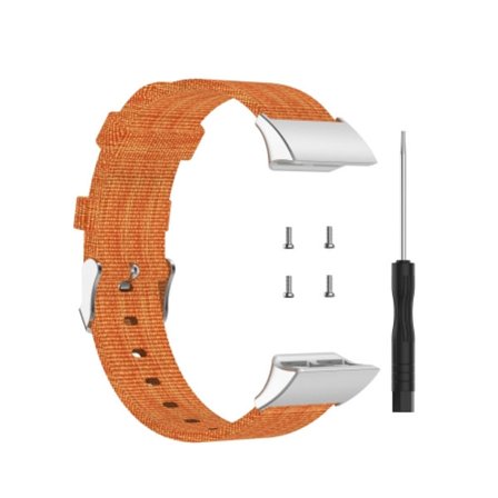 För Garmin Forerunner 35 / 30 Universal Nylon Canvas Watch Band
