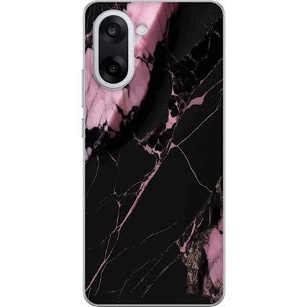 Kompatibelt Mobilskal till OnePlus Nord CE5 Svart rosa marmor