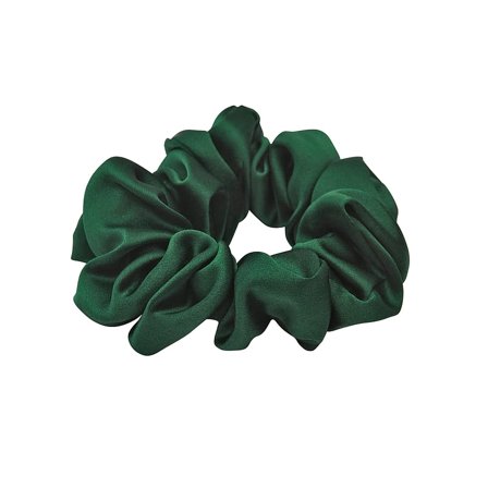 Lenoites Mulberry Silk Scrunchie Green, Hår, Hårpynt, Scrunchies