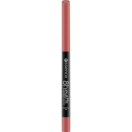 Essence 8H Matte Comfort Lipliner 20 Mauve Mirage, Makeup, Læber, Lipliner