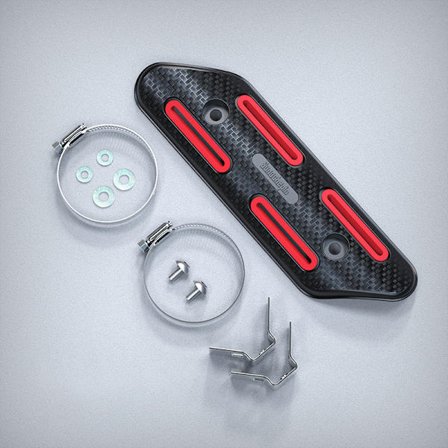 Moottoripyörän pakoputken cover suoja