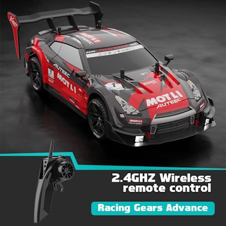 40 km/h kauko-ohjain auto ladattava kilpa Drift Electric Graffiti RC-autot syntymäpäivälelut pojille