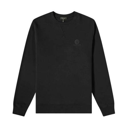 Belstaff Embroidered Logo Sweatshirt Sort, Herre Sweatshirts