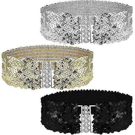 Naisten Joustava Leveä Vyö Soljella ja Joustavalla Jousivyöllä