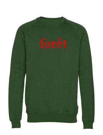 Spruce Sweatshirt - Dark Olive/Ambe Sweatshirt Trøje Grøn Forét