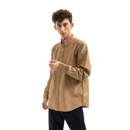 Carhartt Wip Bolton shirt , Bruin , Heren , Maat: S