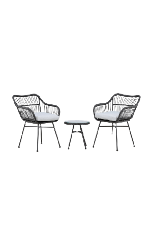 Venture Home Viga Loungegrupp Matgrupper Svart