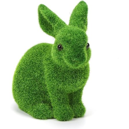 Dekorativ påskhare mossa harts påskhare 1 st deco