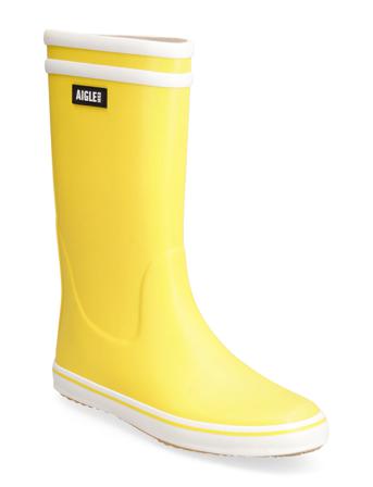 Ai Malouine 2 Jaune/Blanc Regnstövlar Skor Gul Aigle