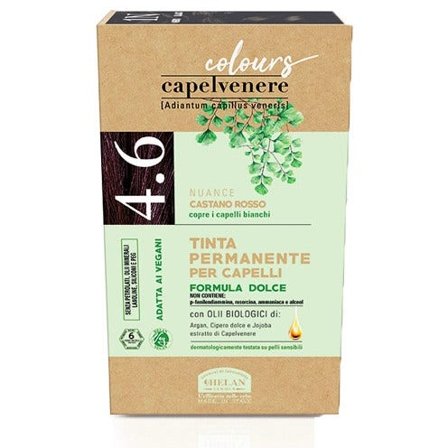 Helan Capelvenere Tinta Capelli 4,6N Castano Rosso