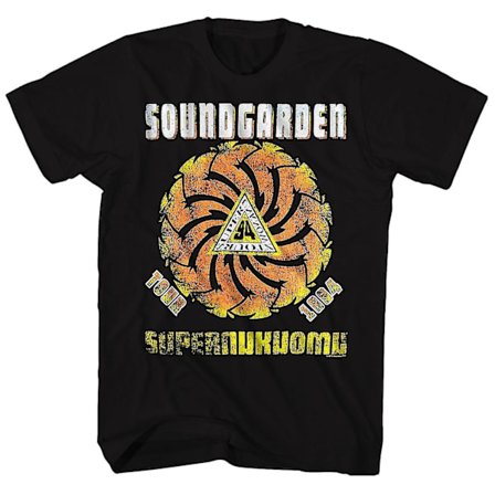 Soundgarden T-shirt Soundgarden högre än kärlek T-shirtkläder