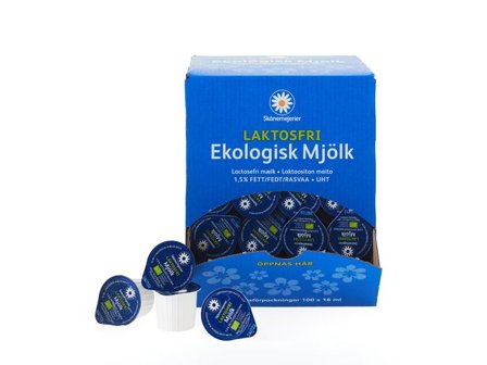 Kaffemjölk SKÅNEMEJERIER EKO 1,5% 100/fp - Lyreco - Kök och servering - Kaffe och te - Kaffemjölk