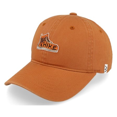 Wild Spirit - Brown unconstructed Czapka Z Daszkiem - Take A Hike Wai Washed Cotton Rust Mom Cap @ Hatstore
