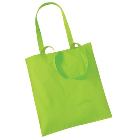 Westford Mill Bag For Life Långhandtag Tote Bag Storlek Lime G
