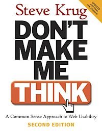 Don't Make Me Think, ISBN: 9780321344755
