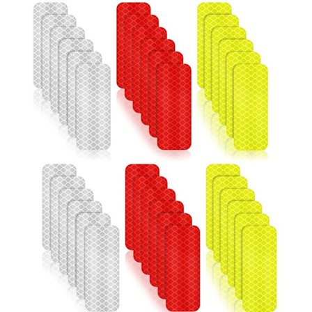 36 kpl Heijastavat Varoitustarrat Turvallisuus Heijastavat Tarrat Yö