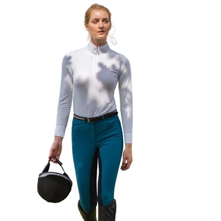 HyPERFORMANCE Herr Full Seat Ridbyxor 32R Petrol/Marinblå