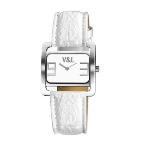 Damklocka - V & L - AL CUADRADO VL048604 - Kvarn - Digital - Svart Gummi