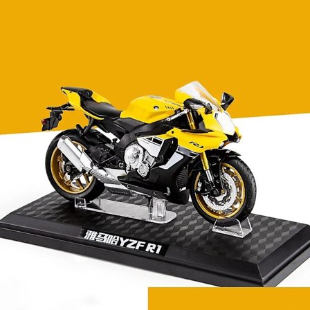 1:12 Skala Yamaha Yzf-r1 Legerings Scooter Sportssykkel Støpegods Leker for Barn Motorsykkel Kjøretøy Racing Modellbil Replika Gave til Gutter