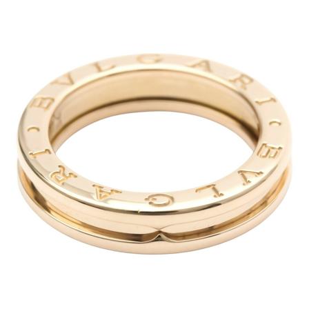 Bvlgari Vintage Rings Gul, unisex Vintage Smykker, Størrelse: ONE Size
