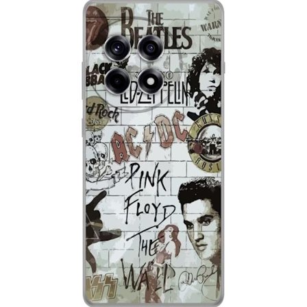 Kompatibel Mobilcover til OnePlus 12R Rockband Klassisk Musik Koncert Guitar