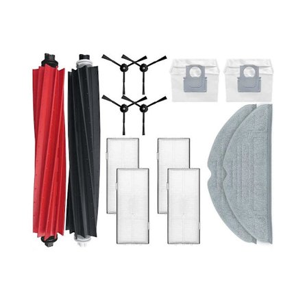 För S8 Pro Ultra Robot Vakuum Dubbel Huvudborste Sidoborste Hepa Filter Mopp Dukar Dammpåse Reservdelar