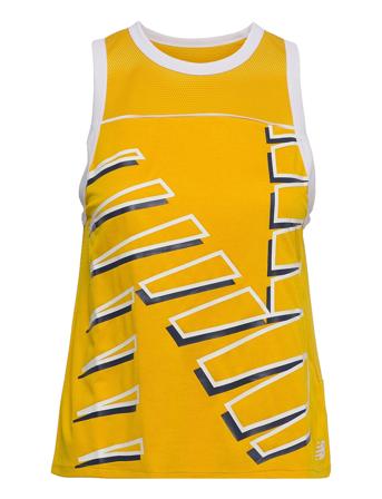 Printed Fast Flight Tank Yellow New Balance