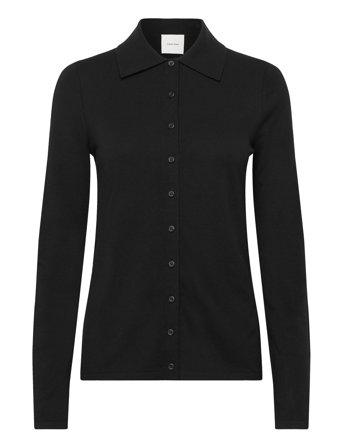 Comfort Knit Slim Cardi Black Calvin Klein