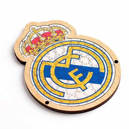 Real Madrid træpuslespil, 102 brikker