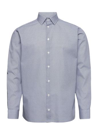 Slhreg-Thor Aop Ls Shirt Ex Skjorta Casual Multi/mönstrad Selected Homme