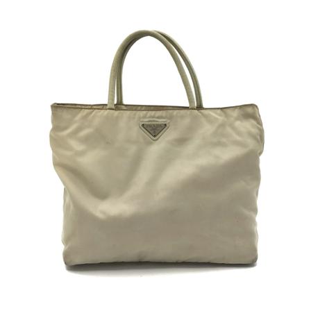 Prada Vintage, Pre-owned Tote Beige, Dames, Maat:ONE Size