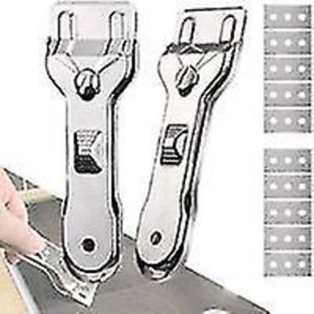 Glasskrape, Keramisk Koketoppskrape, Induksjonstoppskrape (med 10 ekstra blader)