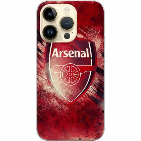 Apple Iphone 14 Pro Genomskinligt Skal Arsenal Football