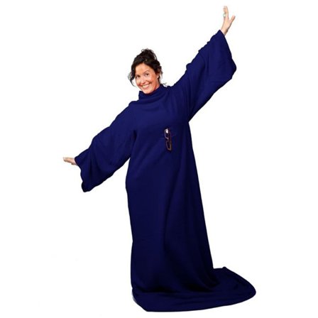 Snug Rug Cosy Filt Med Armar Blå - Partyninja.se