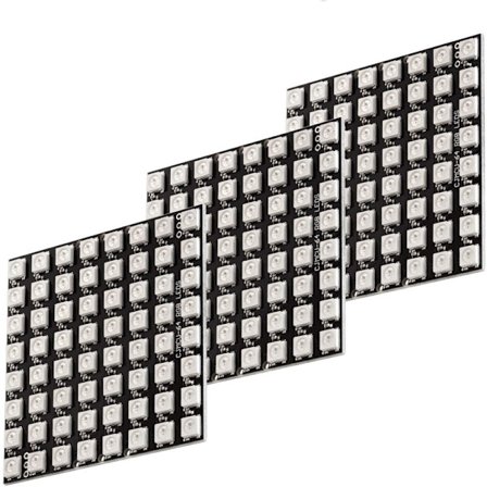 Matrisepanel 3 X U 64 LED-modul CJMCU-8X8 Kompatibel med for og for