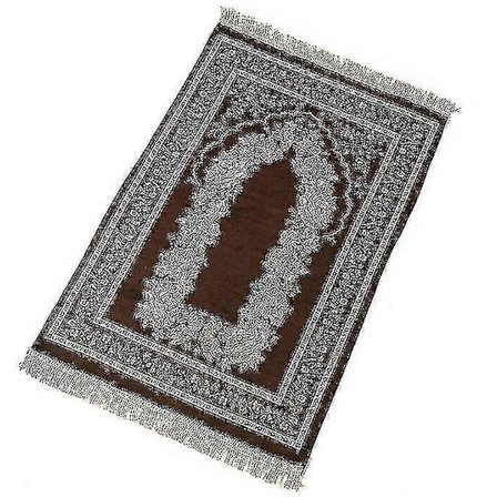Rukousmatto Muslimi Rukousmatto Personali Rukousmatto Muslimi Rukousmatto Islamilainen Rukousmatto ruskea (FMY)