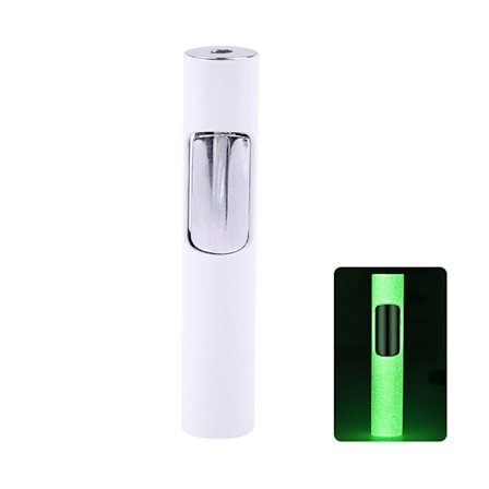 Ljus Gas Tändare Jet vindtät tändare present Vit