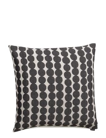 Räsymatto Cushion Cover Home Textiles Cushions & Blankets Cushion Covers Svart Marimekko Home