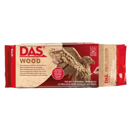 DAS Muovailusavi 350 g Wood