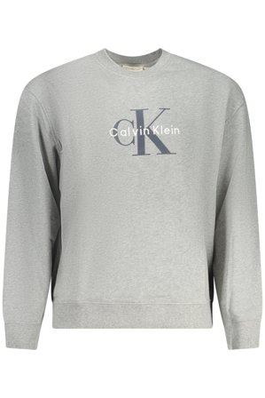 Calvin Klein Felpa Senza Zip Uomo Grigio