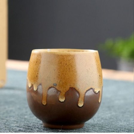 Keramisk tekop Vandkop GUL GUL GUL